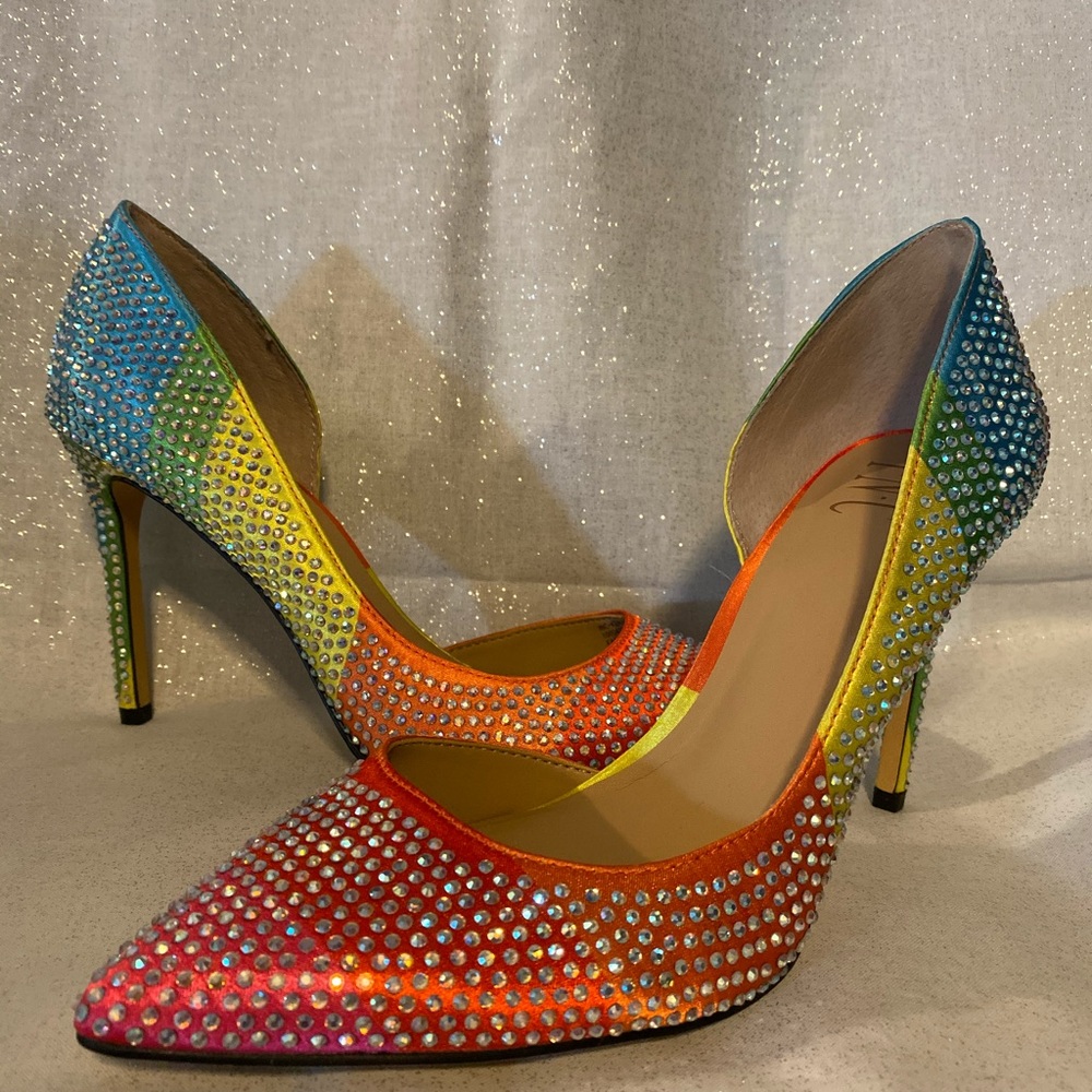 INC International Concepts Rhinestones Pumps